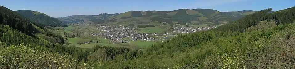 Lage im Lennetal