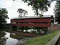 Sauck's Covered Bridge bei Gettysburg, seit 1980 im NRHP gelistet