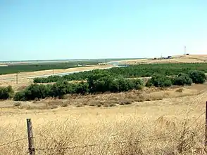 Typische Landschaft im Sacramento Valley