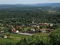 Die Bela Krajina mit Blick aus der Richtung von Semič