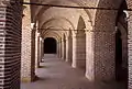 Inneres der Karawanserei Sa'd al-Saltaneh in Qazvin, Iran