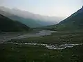 Hinteres Safiental, Blick vom Aufstieg zum Safierberg