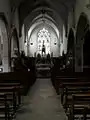 Innenansicht der Kirche Saint-Germain