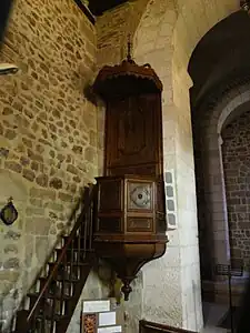 Kanzel in Saint-Martin