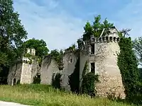 Ruinen des Château de Marqueyssac