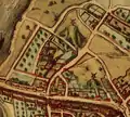 Quartier Saint-Victor,Plan von Münster (1572)