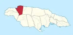 Das Parish Saint James in Jamaika
