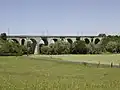 Eisenbahnviadukt bei Saint-Benin