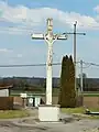 Monumentalkreuz am Friedhof