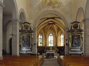 Innenansicht der Kirche