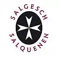 Ovales Wappen von Salgesch