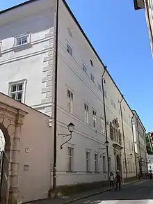 Kapitelhaus der Salzburger Universität (heute Rektorat)