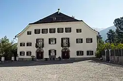 Die Chesa Planta in Sameden, Standort des Kulturarchivs Oberengadin