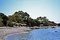 Tsopela Beachunterhalb von Pagondas