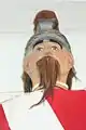 Kopf der Samsonfigur