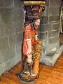Anders Lauritzen Smith: Samson tötet den Löwen-Statue im Dom von Stavanger