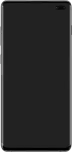 Vorderseite eines Samsung Galaxy S10+