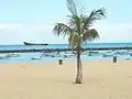 Strand und Fischerhafen