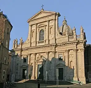 Fassade von San Giovanni dei Fiorentini