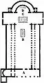 Plan der Basilika San Giovanni in Laterano