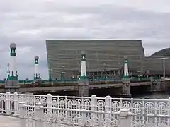 Der Kursaal und die Brücke über den Urumea