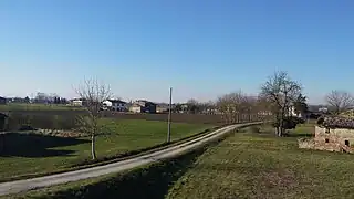 Der Ortsteil Copezzato am Taro