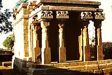 Tempel Nr. 17 in Sanchi, Madhya Pradesh, Indien (um 400)