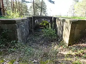 Die erhaltenen Reste der Sandforthschleuse