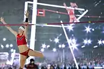 Silbermedaillengewinnerin Sandi Morris