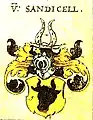 Wappen derer von Sandizell in Johann Siebmachers Wappenbuch von 1605