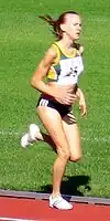 Die neuntplatzierte Sandra Eriksson