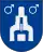 Wappen der Gemeinde Sandviken