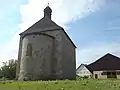 Ansicht von Osten, Chor und Apsis