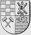 Stadtwappen vom 11. Mai 1945 und 4. Juli 1951 sowie vor 1938