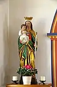 Maria mit Kind (linker Seitenaltar)