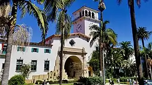 Santa Barbara County Courthouse, gelistet im NRHP