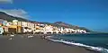 Stadtstrand entlang der Avenida Maritima
