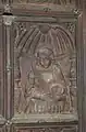 Detail aus dem Kassettenportal (hl. Lucia)