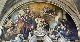 Krönung der Hl. Teresa, Santa Maria di Nazareth (Scalzi)