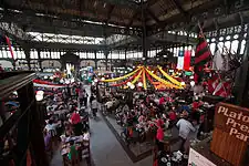 Restaurants in der Markthalle