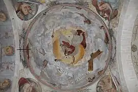 Chorkuppel mit Fresko von Domenico Brusasorzi