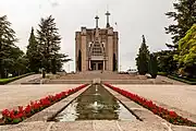 Die Wallfahrtskirche Santuário da Penha bei Guimarães