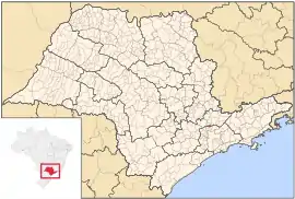 Lage von Francisco Morato im Bundesstaat São Paulo