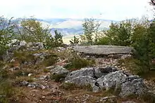 Serbische Artilleriestellung aus dem Bosnienkrieg