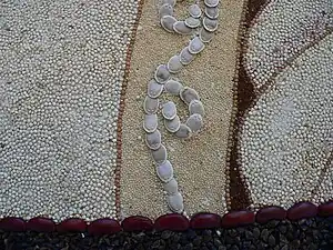Detail: Früchteteppich 2011