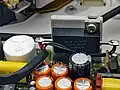 Shunt (hier ein elektrischer Widerstand von 600 Ohm aus einer Nickel-Chrom-Legierung mit einem Temperaturkoeffizienten vom maximal 5 ppm/K)