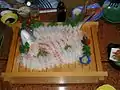 Sashimi aus Meerbrasse