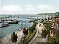 Sassnitz Hafen und Mole, um 1890