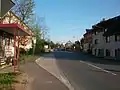 Saupersdorf unt Bf, Blick Richtung Carlsfeld (2016)