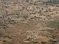 Trockensavannenland-schaft westlich von Ouagadougou